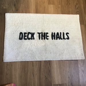 Kate Spade Deck The Halls Bath Rug